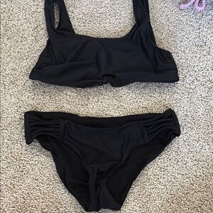 Old Navy Black Women's Bikini Set